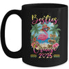 Besties Cruise 2025 Tie Dye Flamingo Cruise Squad Girls Trip Mug | teecentury
