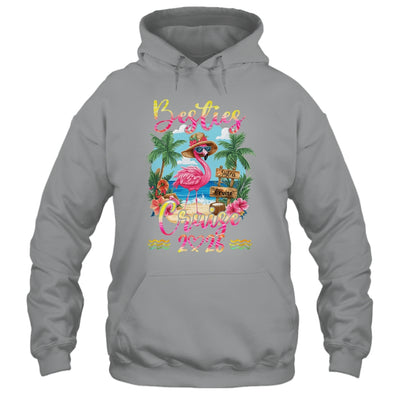 Besties Cruise 2026 Tie Dye Flamingo Cruise Squad Girls Trip Shirt & Tank Top | teecentury