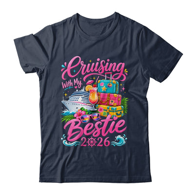 Besties Cruise Matching Trip Cruising With My Bestie 2026 Shirt & Tank Top | teecentury