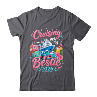 Besties Cruise Trip Matching Cruising With My Bestie 2026 Shirt & Tank Top | teecentury