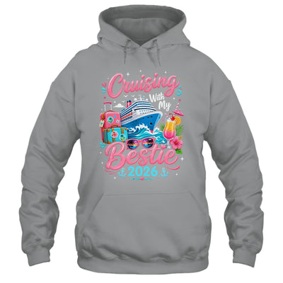 Besties Cruise Trip Matching Cruising With My Bestie 2026 Shirt & Tank Top | teecentury