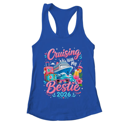 Besties Cruise Trip Matching Cruising With My Bestie 2026 Shirt & Tank Top | teecentury