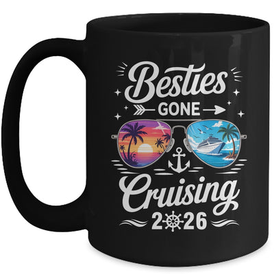 Besties Gone Cruising 2026 Girls Matching Friends Cruise Mug | teecentury