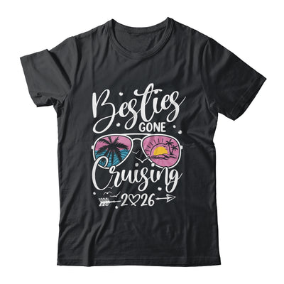 Besties Gone Cruising 2026 Girls Matching Women Cruise Shirt & Tank Top | teecentury