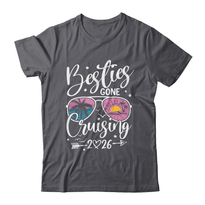 Besties Gone Cruising 2026 Girls Matching Women Cruise Shirt & Tank Top | teecentury
