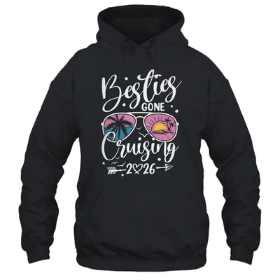 Besties Gone Cruising 2026 Girls Matching Women Cruise Shirt & Tank Top | teecentury
