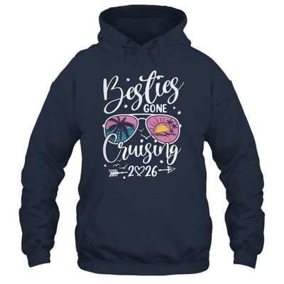 Besties Gone Cruising 2026 Girls Matching Women Cruise Shirt & Tank Top | teecentury