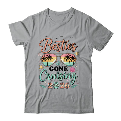 Besties Gone Cruising 2026 Matching Friends BFF Girls Cruise Shirt & Tank Top | teecentury