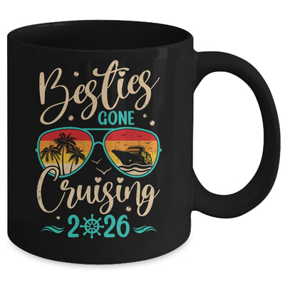 Besties Gone Cruising 2026 Matching Friends Girls Cruise Mug | teecentury