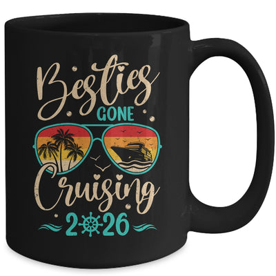 Besties Gone Cruising 2026 Matching Friends Girls Cruise Mug | teecentury