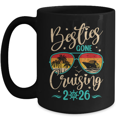Besties Gone Cruising 2026 Matching Friends Girls Cruise Mug | teecentury