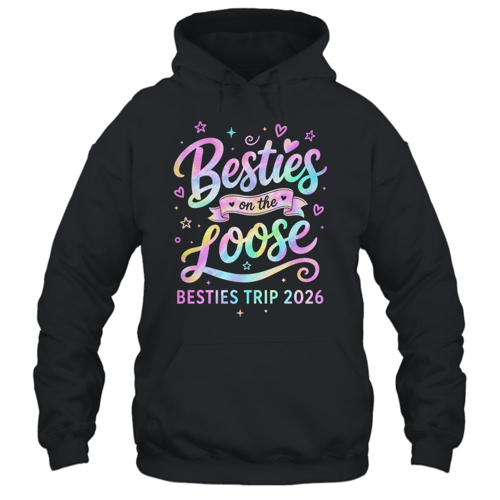 Besties On The Loose Besties Trip 2026 Girl Friends Vacation Shirt & Tank Top | teecentury