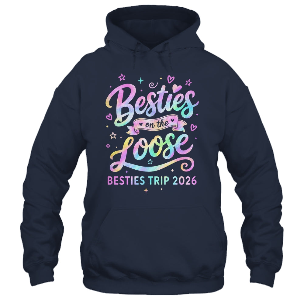 Besties On The Loose Besties Trip 2026 Girl Friends Vacation Shirt & Tank Top | teecentury