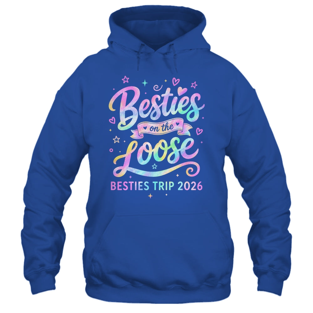 Besties On The Loose Besties Trip 2026 Girl Friends Vacation Shirt & Tank Top | teecentury