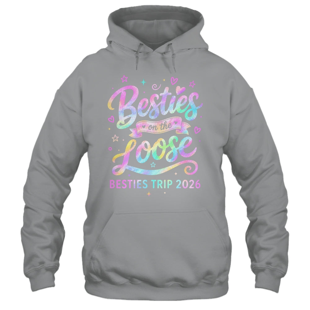 Besties On The Loose Besties Trip 2026 Girl Friends Vacation Shirt & Tank Top | teecentury
