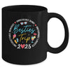 Besties Trip 2025 Memories Girls Friends Trip Vacation Retro Mug | teecentury