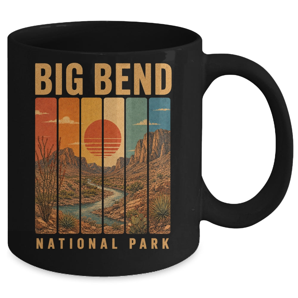 Big Bend National Park Texas Usa Outdoor Vintage Hiking Mug | teecentury
