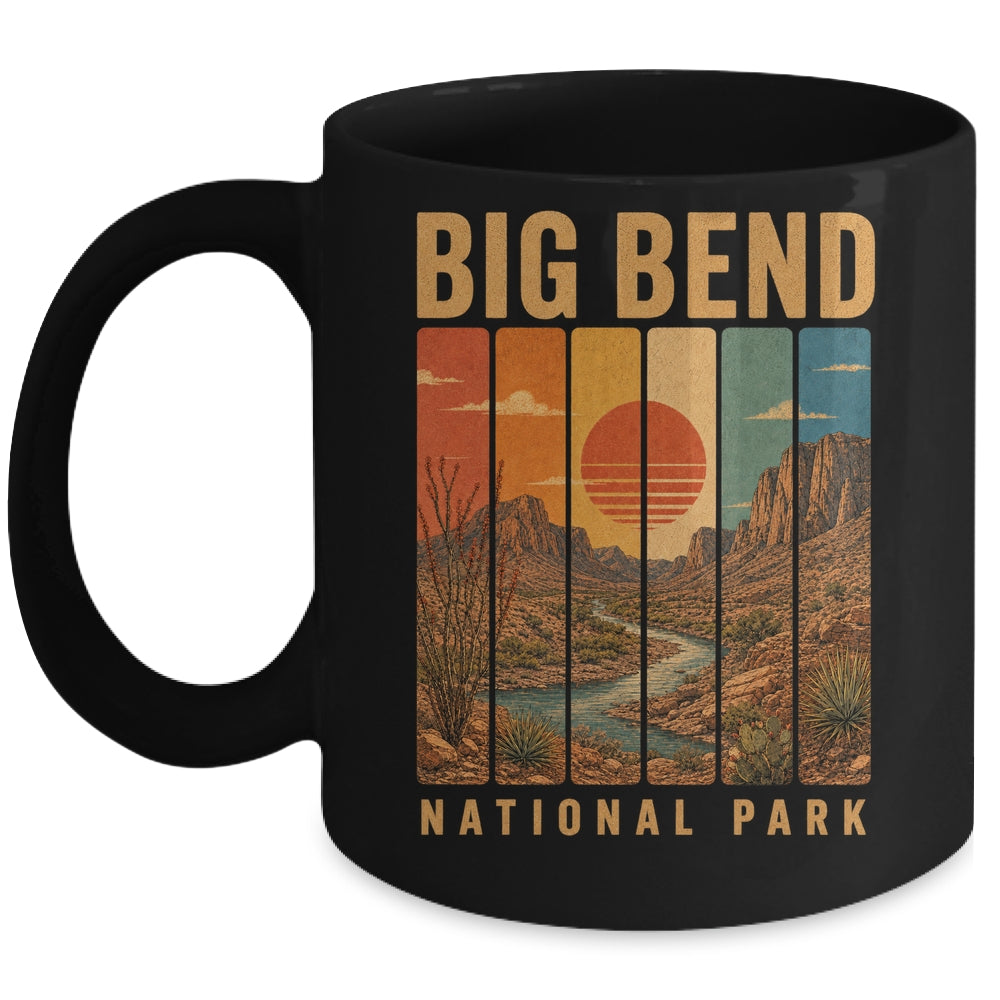 Big Bend National Park Texas Usa Outdoor Vintage Hiking Mug | teecentury