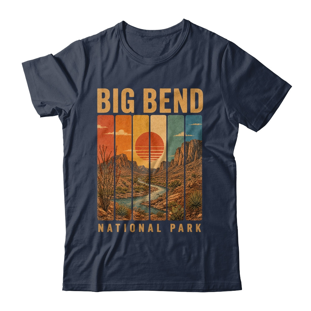 Big Bend National Park Texas Usa Outdoor Vintage Hiking Shirt & Tank Top | teecentury