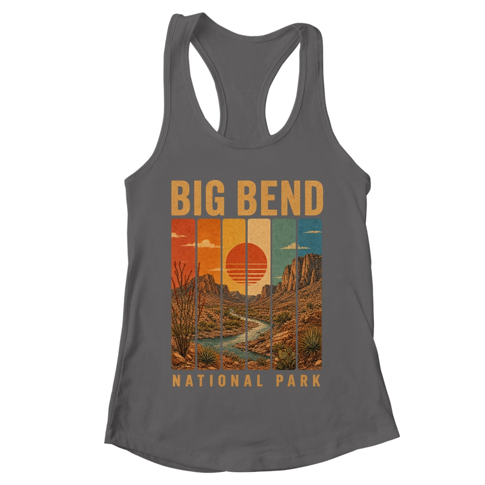 Big Bend National Park Texas Usa Outdoor Vintage Hiking Shirt & Tank Top | teecentury