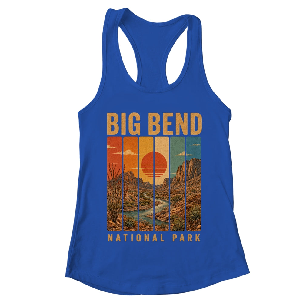 Big Bend National Park Texas Usa Outdoor Vintage Hiking Shirt & Tank Top | teecentury
