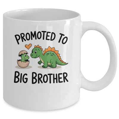 Big Brother Baby Boy Promoted To Big Brother Announcement Mug | teecentury