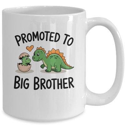 Big Brother Baby Boy Promoted To Big Brother Announcement Mug | teecentury