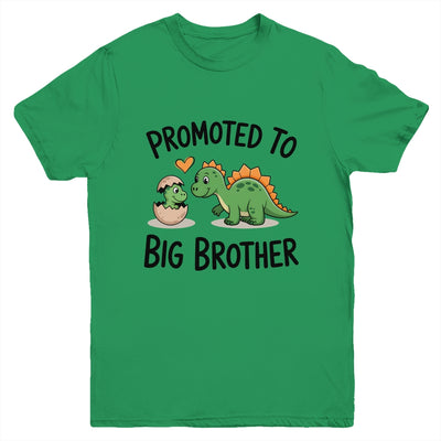 Big Brother Baby Boy Promoted To Big Brother Announcement Youth Shirt | teecentury