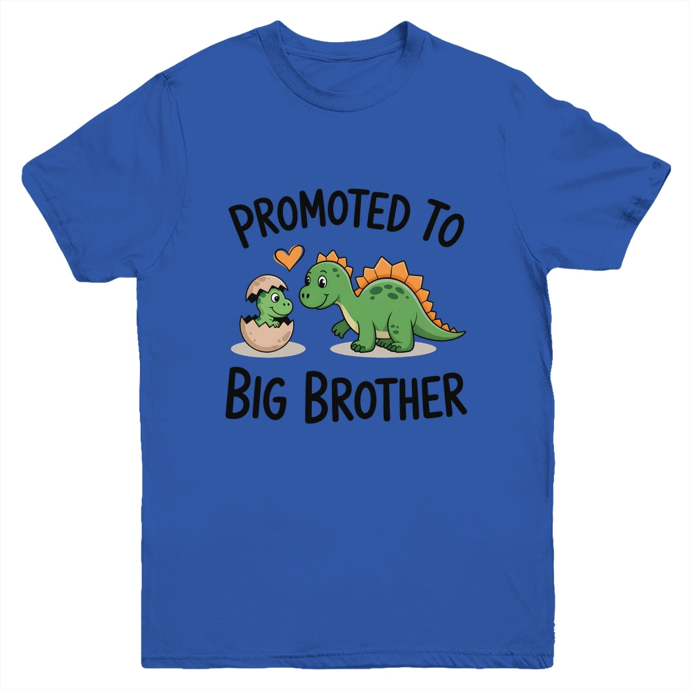 Big Brother Baby Boy Promoted To Big Brother Announcement Youth Shirt | teecentury