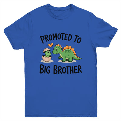 Big Brother Baby Boy Promoted To Big Brother Announcement Youth Shirt | teecentury