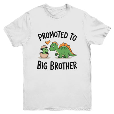 Big Brother Baby Boy Promoted To Big Brother Announcement Youth Shirt | teecentury