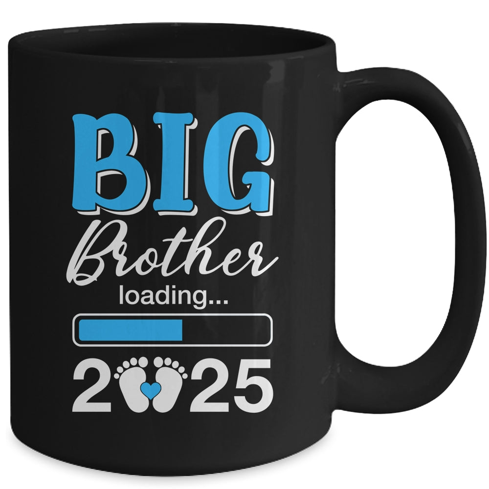 Big Brother Loading 2025 Promoted To Big Brother 2025 Kids Mug | teecentury