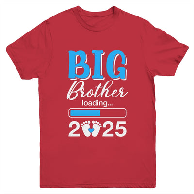 Big Brother Loading 2025 Promoted To Big Brother 2025 Kids Youth Shirt | teecentury