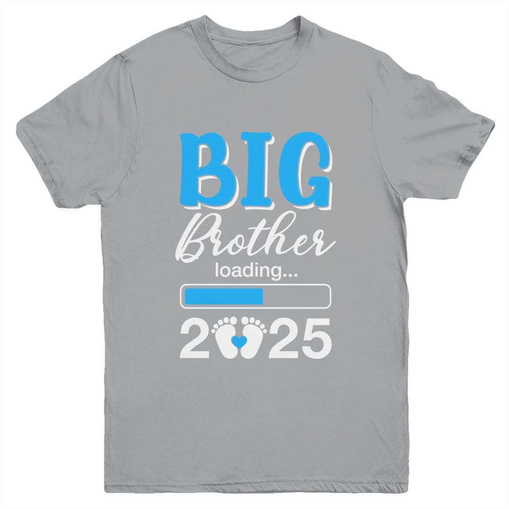 Big Brother Loading 2025 Promoted To Big Brother 2025 Kids Youth Shirt | teecentury