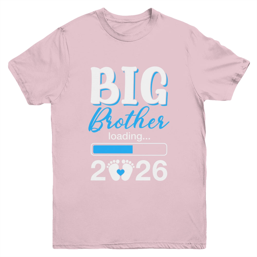 Big Brother Loading 2026 Promoted To Big Brother 2026 Kids Youth Shirt | teecentury
