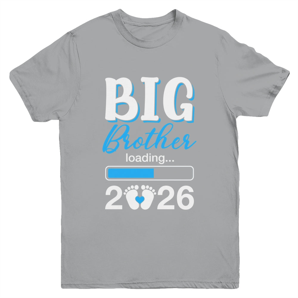 Big Brother Loading 2026 Promoted To Big Brother 2026 Kids Youth Shirt | teecentury