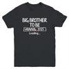 Big Brother To Be 2025 Loading Promoted To Brother Est 2025 Youth Shirt | teecentury