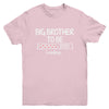 Big Brother To Be 2025 Loading Promoted To Brother Est 2025 Youth Shirt | teecentury