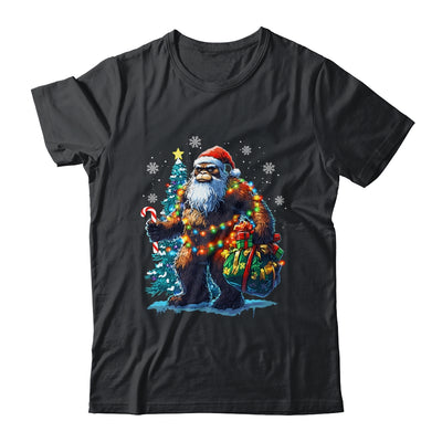 Bigfoot Christmas Funny Christmas Tree Xmas Sasquatch Lover Shirt & Sweatshirt | teecentury