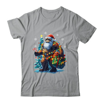 Bigfoot Christmas Funny Christmas Tree Xmas Sasquatch Lover Shirt & Sweatshirt | teecentury