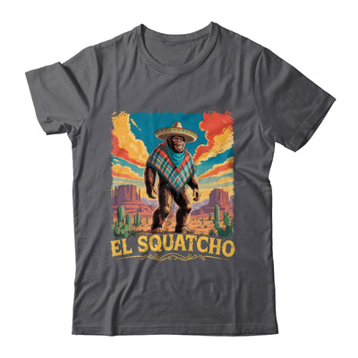 Bigfoot El Squatcho Sasquatch Mexican Cinco De Mayo Western Shirt & Hoodie | teecentury