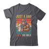 Bigfoot Papa Just A Dad Who Always Came Back With The Milk Shirt & Hoodie | teecentury