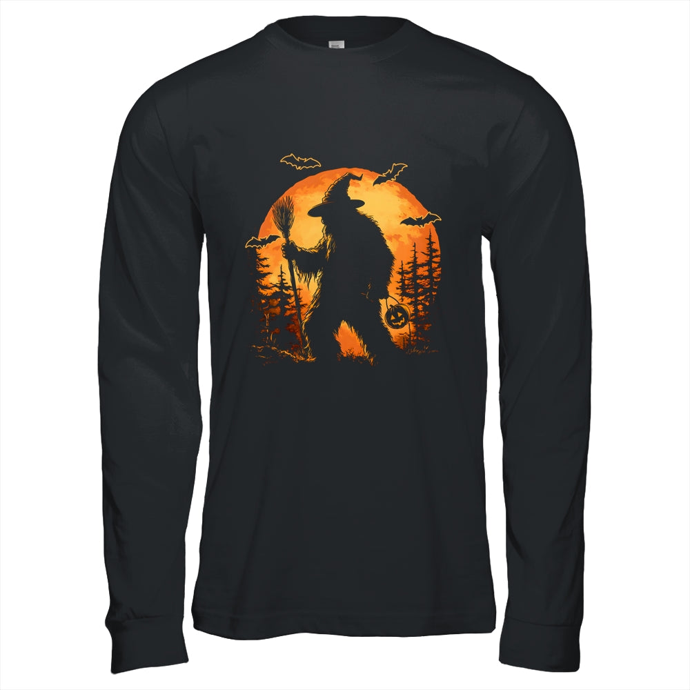 Bigfoot Pumpkin Halloween Costume Sasquatch Men Women Kids Shirt & Hoodie | teecentury