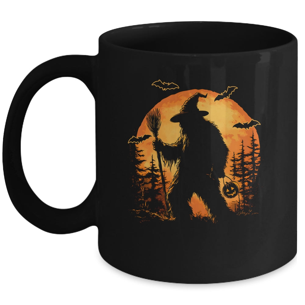 Bigfoot Pumpkin Halloween Costume Sasquatch Men Women Kids Mug | teecentury