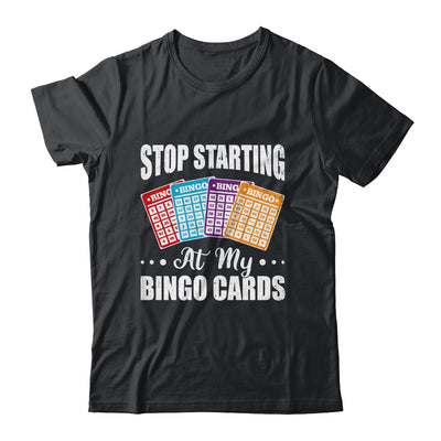 Bingo Art For Women Men Bingo Card Game Lover Bingo Player Shirt & Tank Top | teecentury