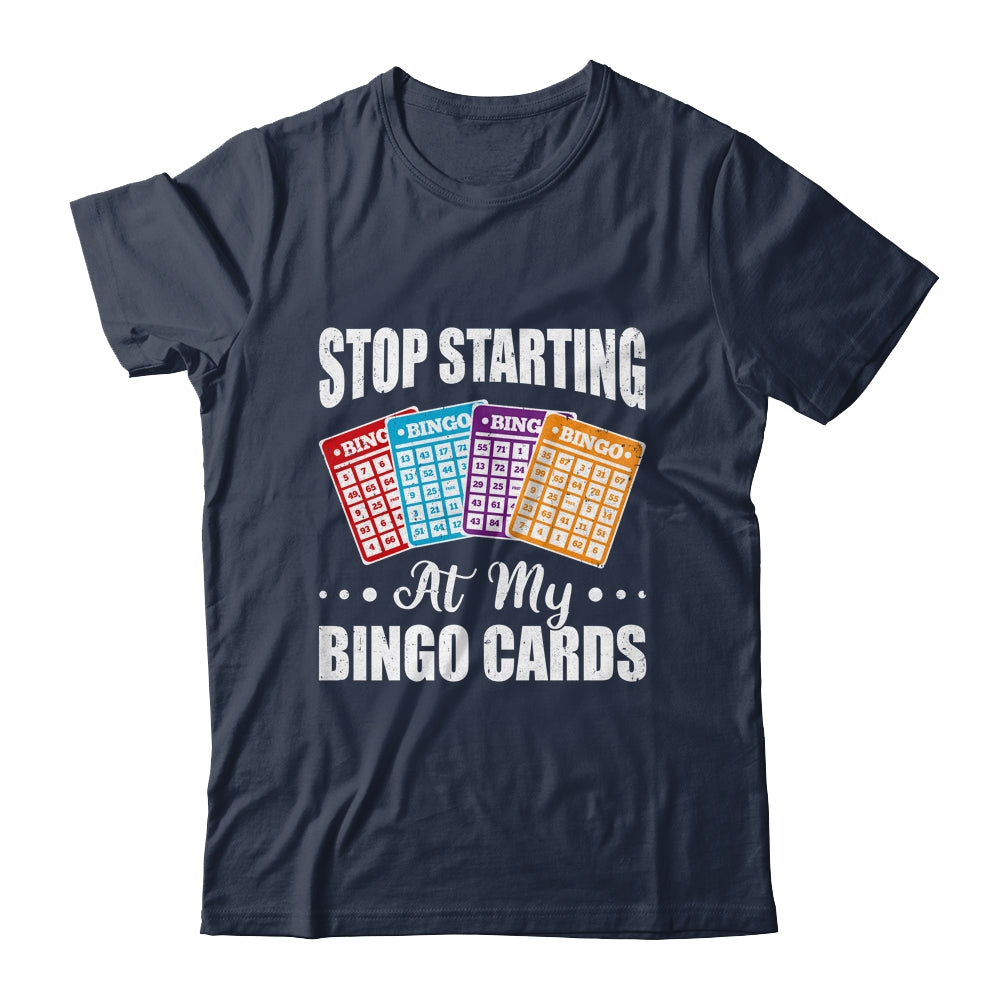 Bingo Art For Women Men Bingo Card Game Lover Bingo Player Shirt & Tank Top | teecentury
