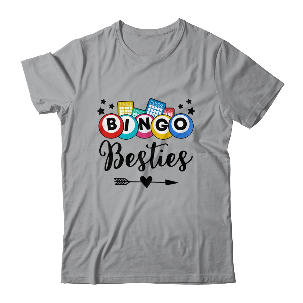 Bingo Besties Bingo Art Funny Game Players Lady Women Men Shirt & Tank Top | teecentury