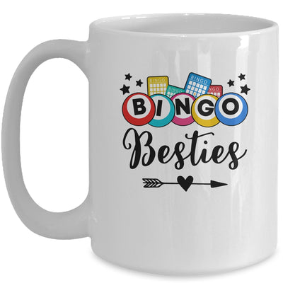 Bingo Besties Bingo Art Funny Game Players Lady Women Men Mug | teecentury