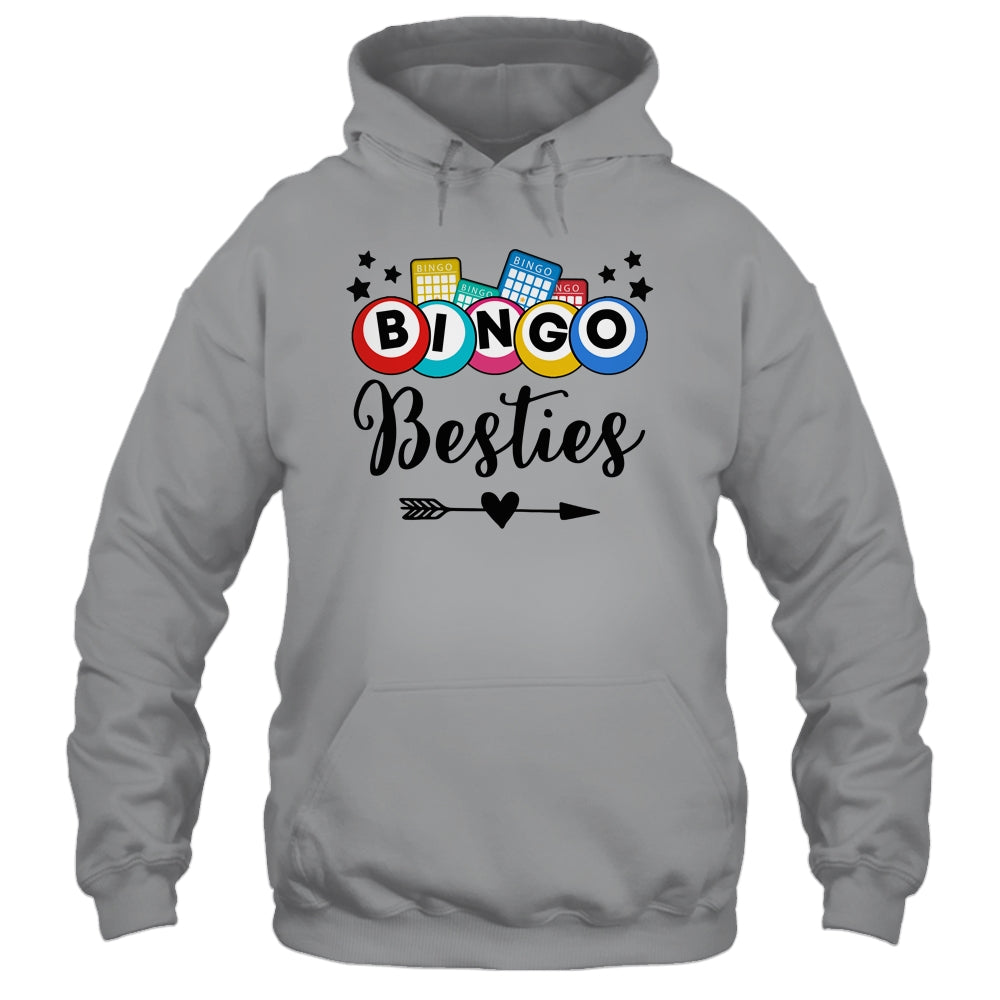 Bingo Besties Bingo Art Funny Game Players Lady Women Men Shirt & Tank Top | teecentury