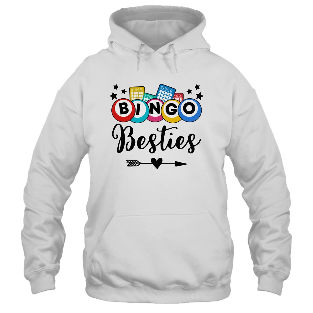 Bingo Besties Bingo Art Funny Game Players Lady Women Men Shirt & Tank Top | teecentury